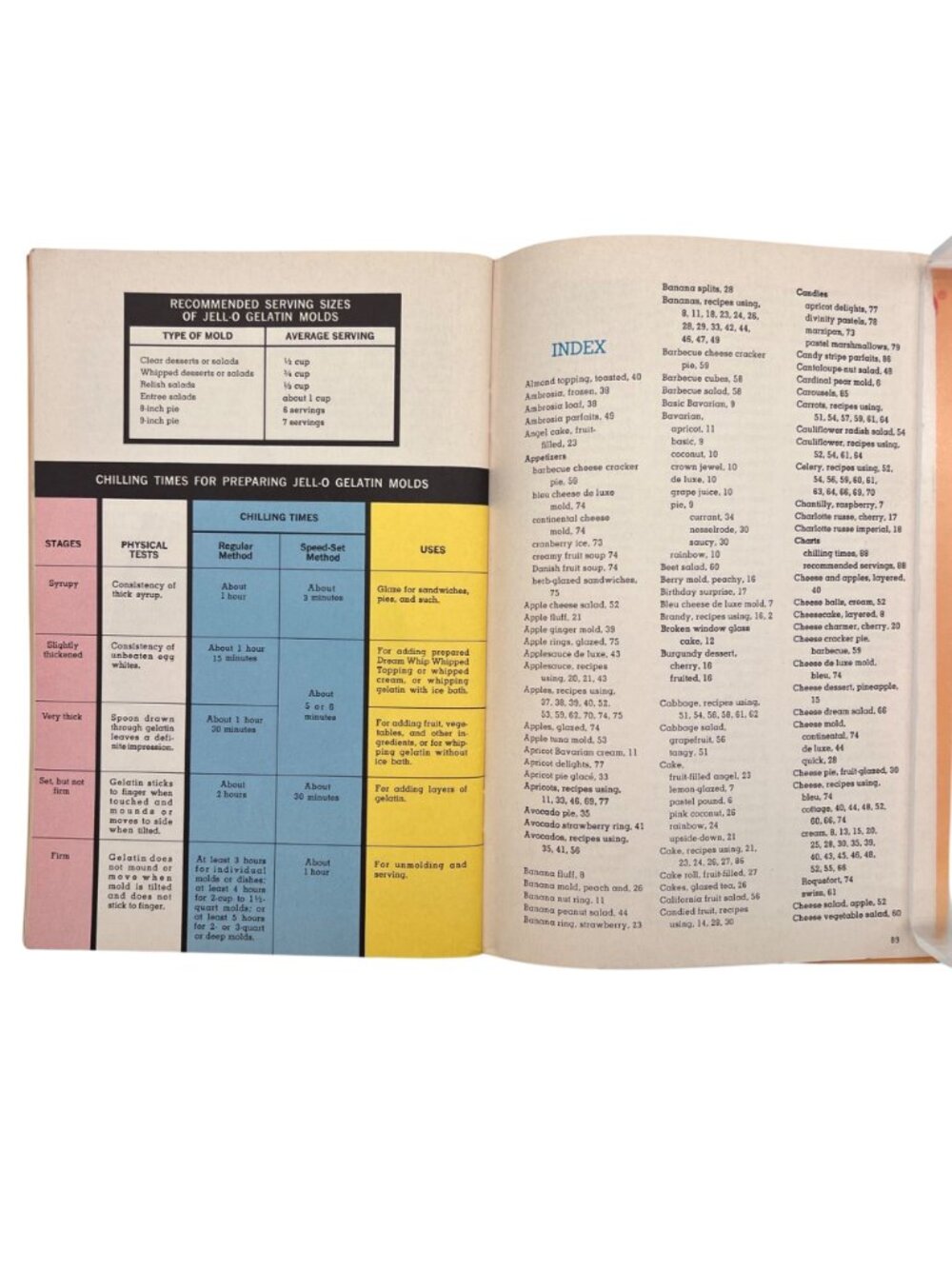 Joys Of Jell-O Vintage Recipe Booklet 5th Edition & Jell-O Brand Gelatin Leaflet - Picture 8 of 13